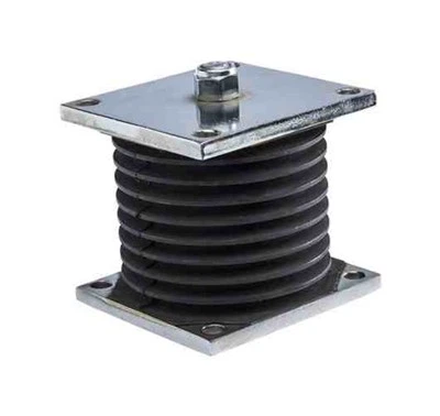 Gumijasta strižna vzmet iz sendviča iz jeklene plošče